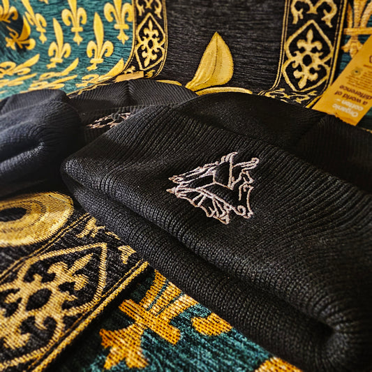 Valknut - Embroidered Beanie Hat