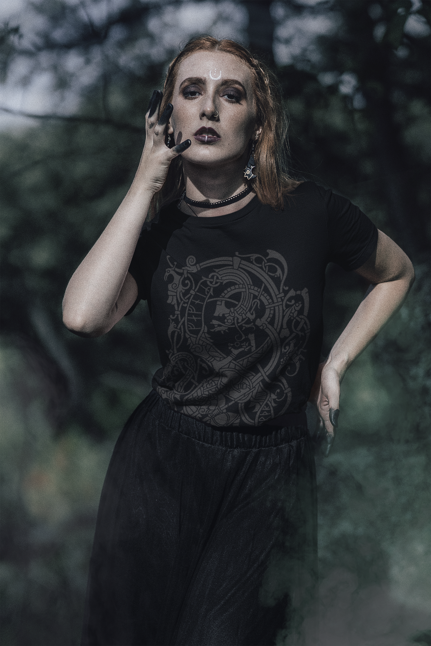 FAFNIR BLACK & GREY TEE