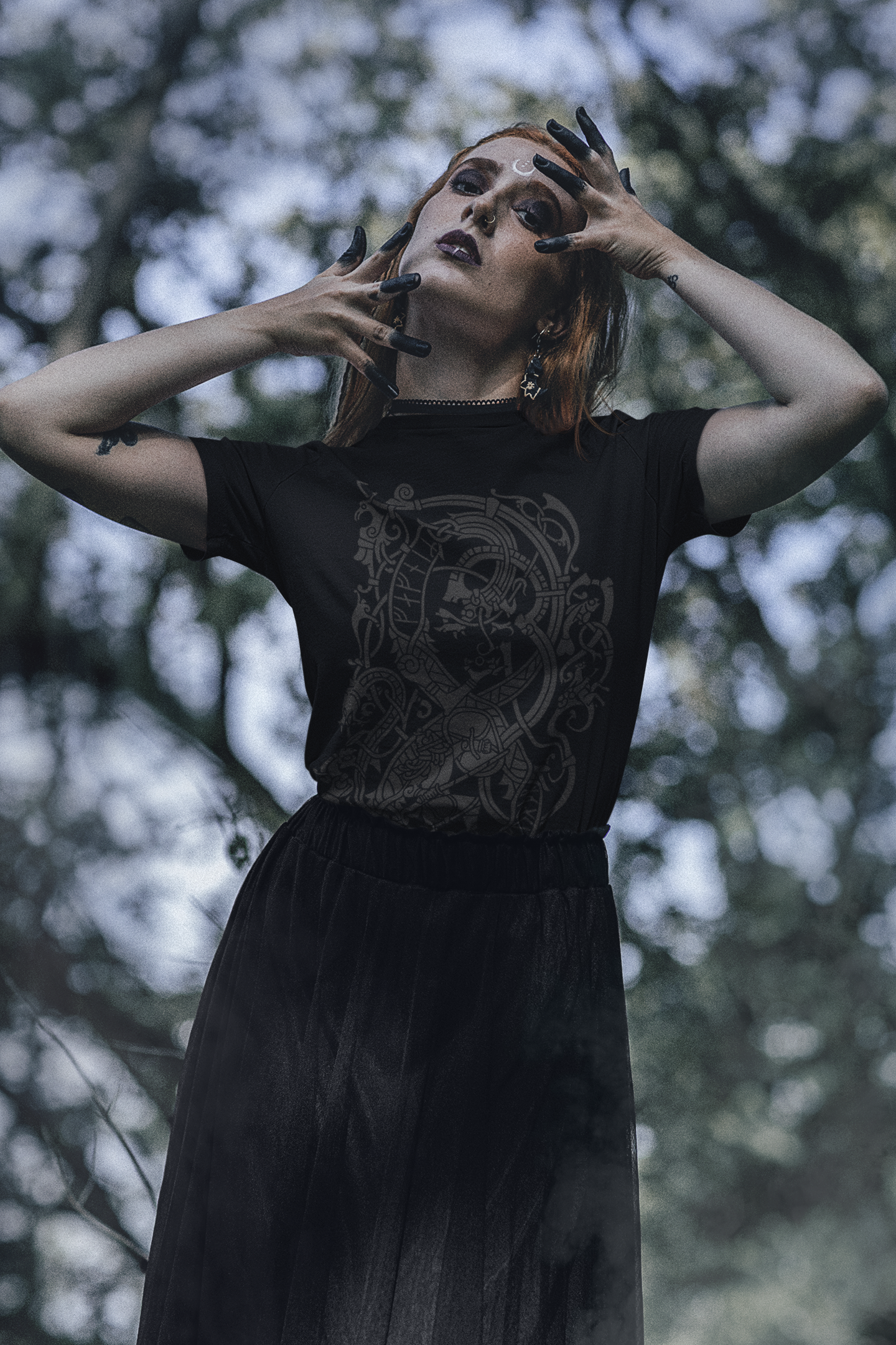 FAFNIR BLACK & GREY TEE