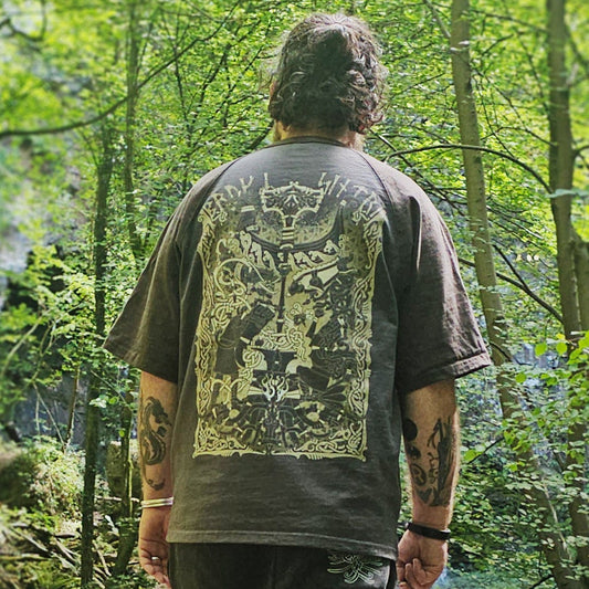 PREORDER OCT - Brokkr and Sindri Raglan Tee