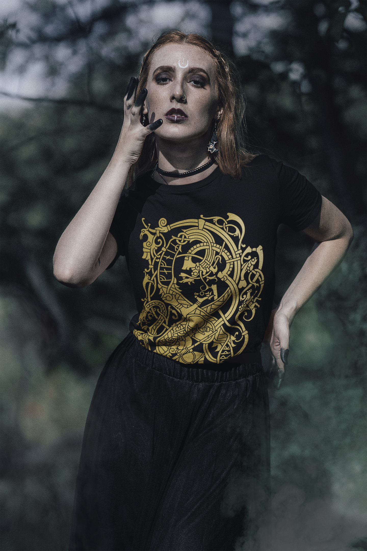 FAFNIR BLACK & GOLD TEE