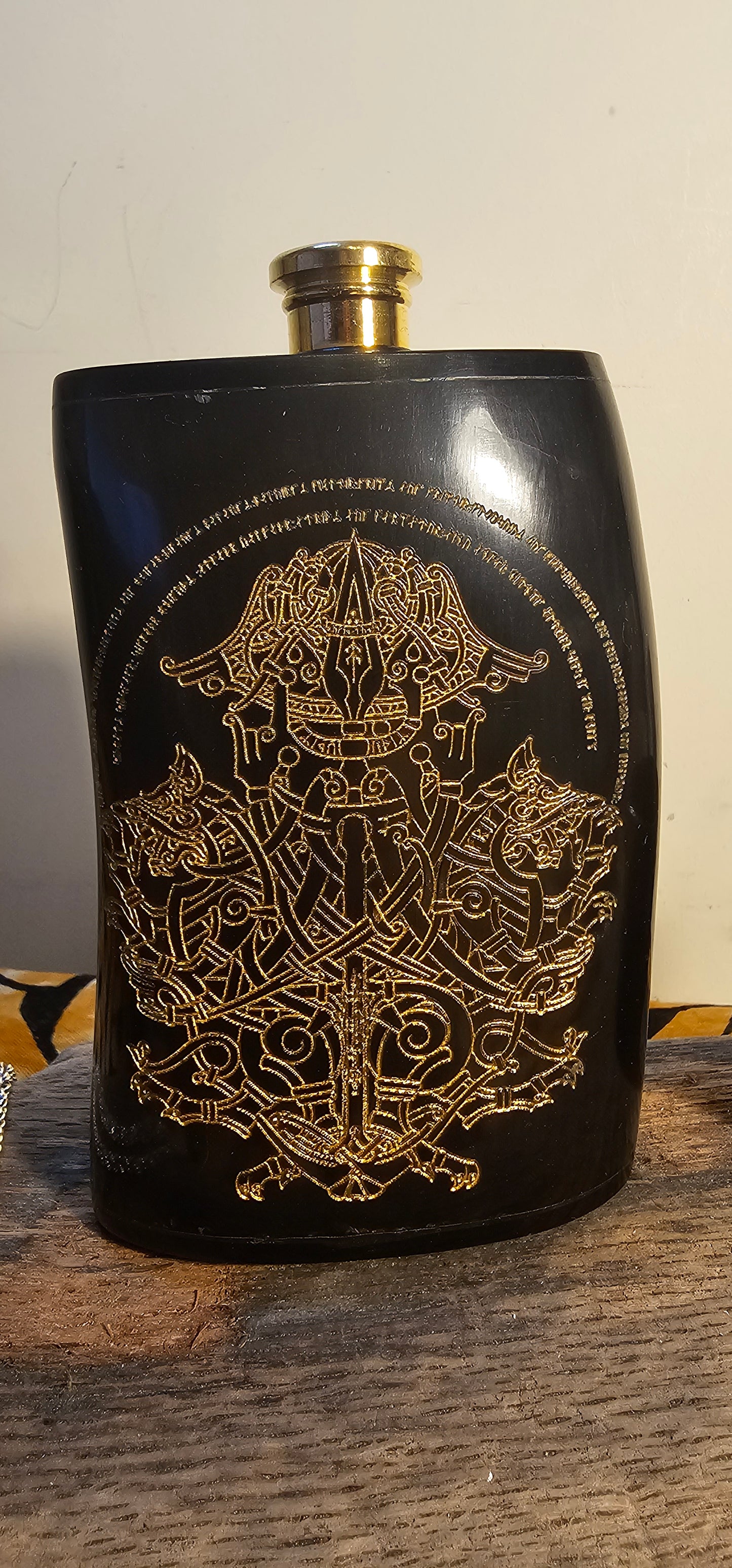 Odin Gift, Viking Flask, Hip Flask, Viking Drinking Gift, Norse Flask, Norse Mythology Gift, Nordic Mythology Gift, Nordic Flask