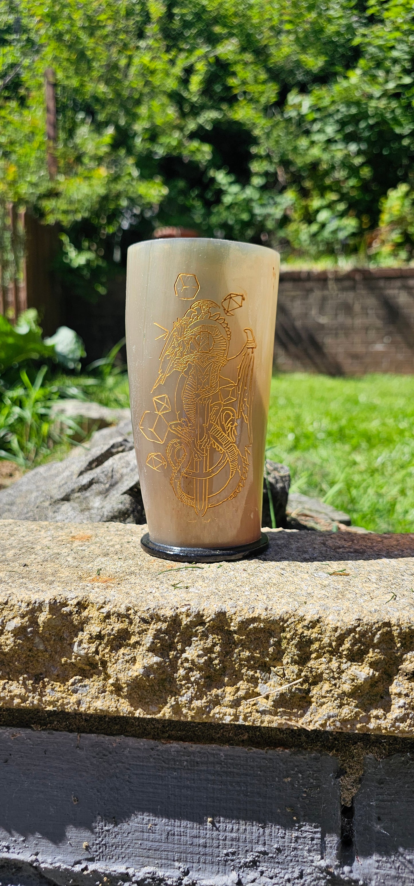 D&D Dragon slayer - Horn Mug