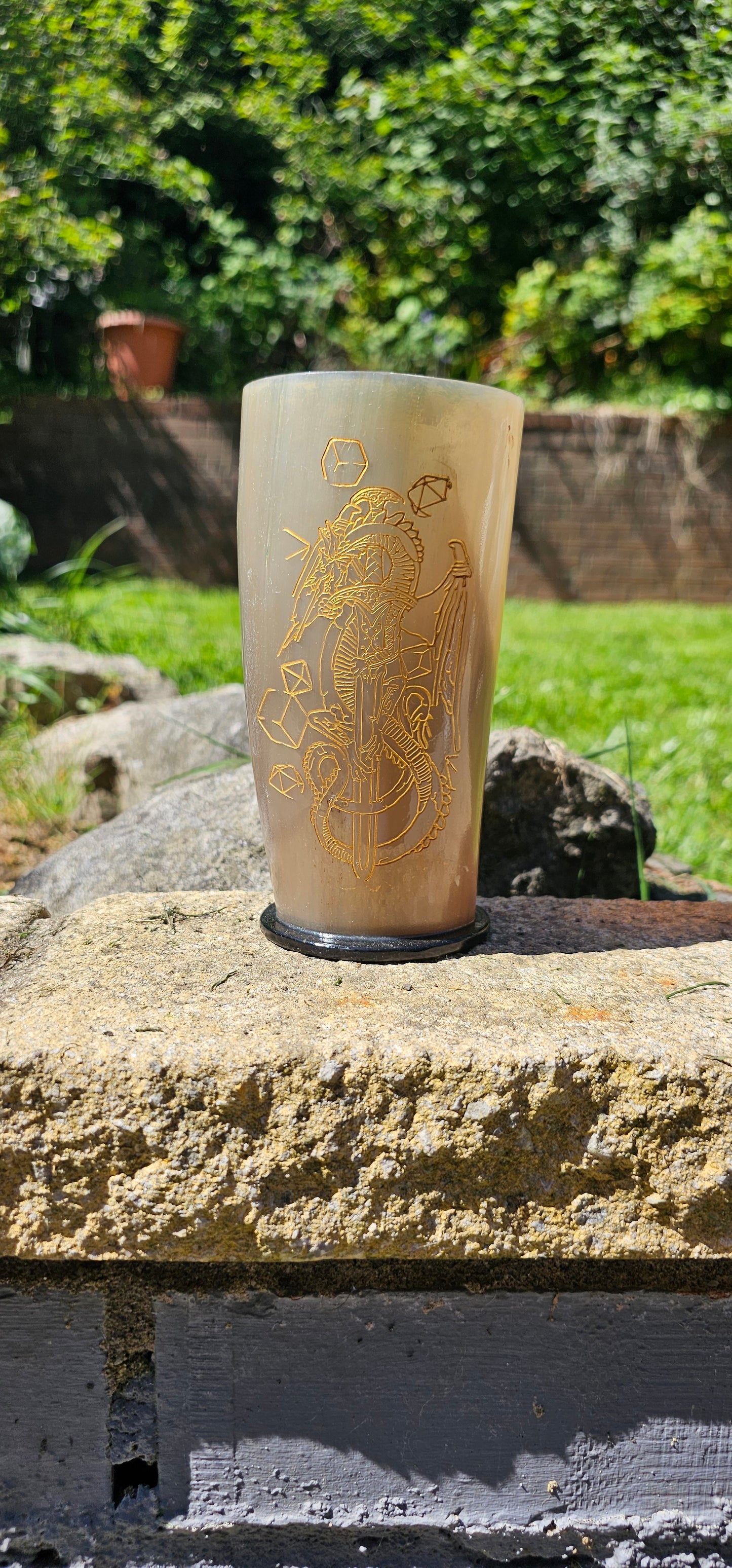 D&D Dragon slayer - Horn Mug