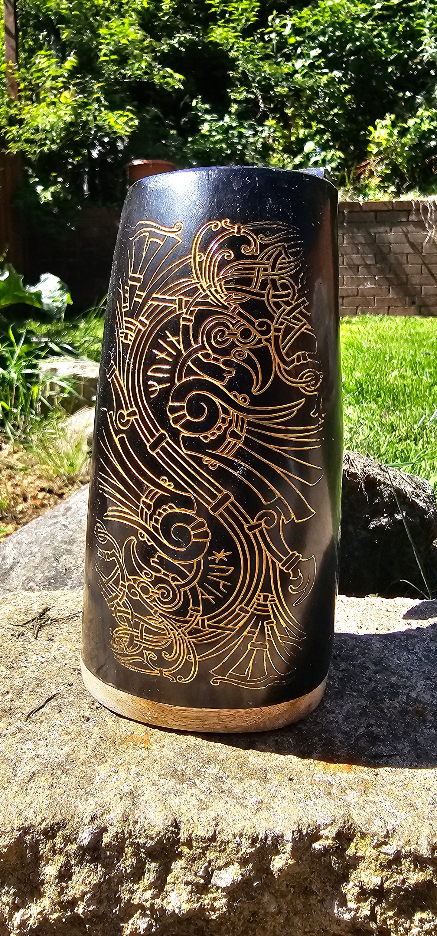 Huginn & Muninn - Horn Mug