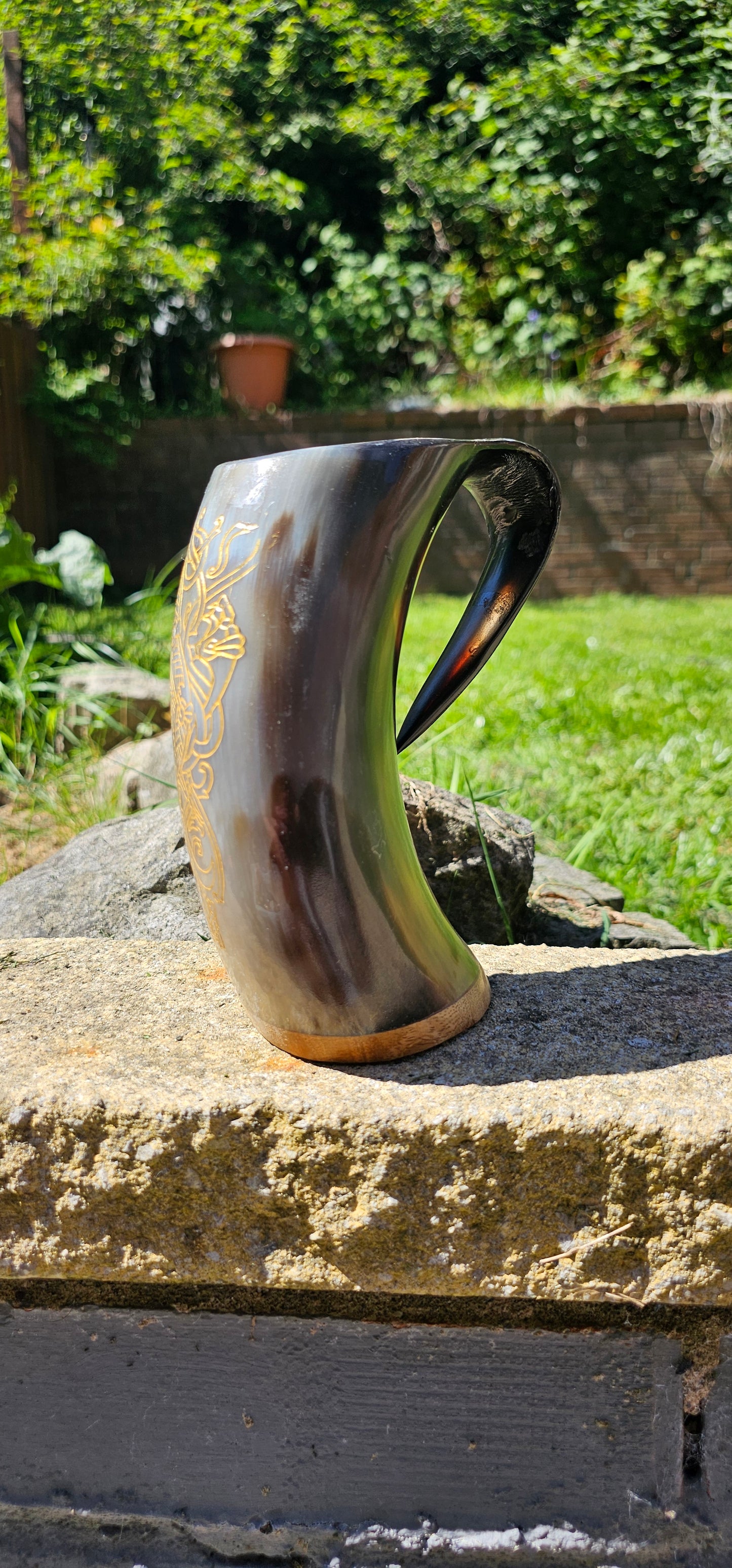 Skoll & Hati - Horn Mug