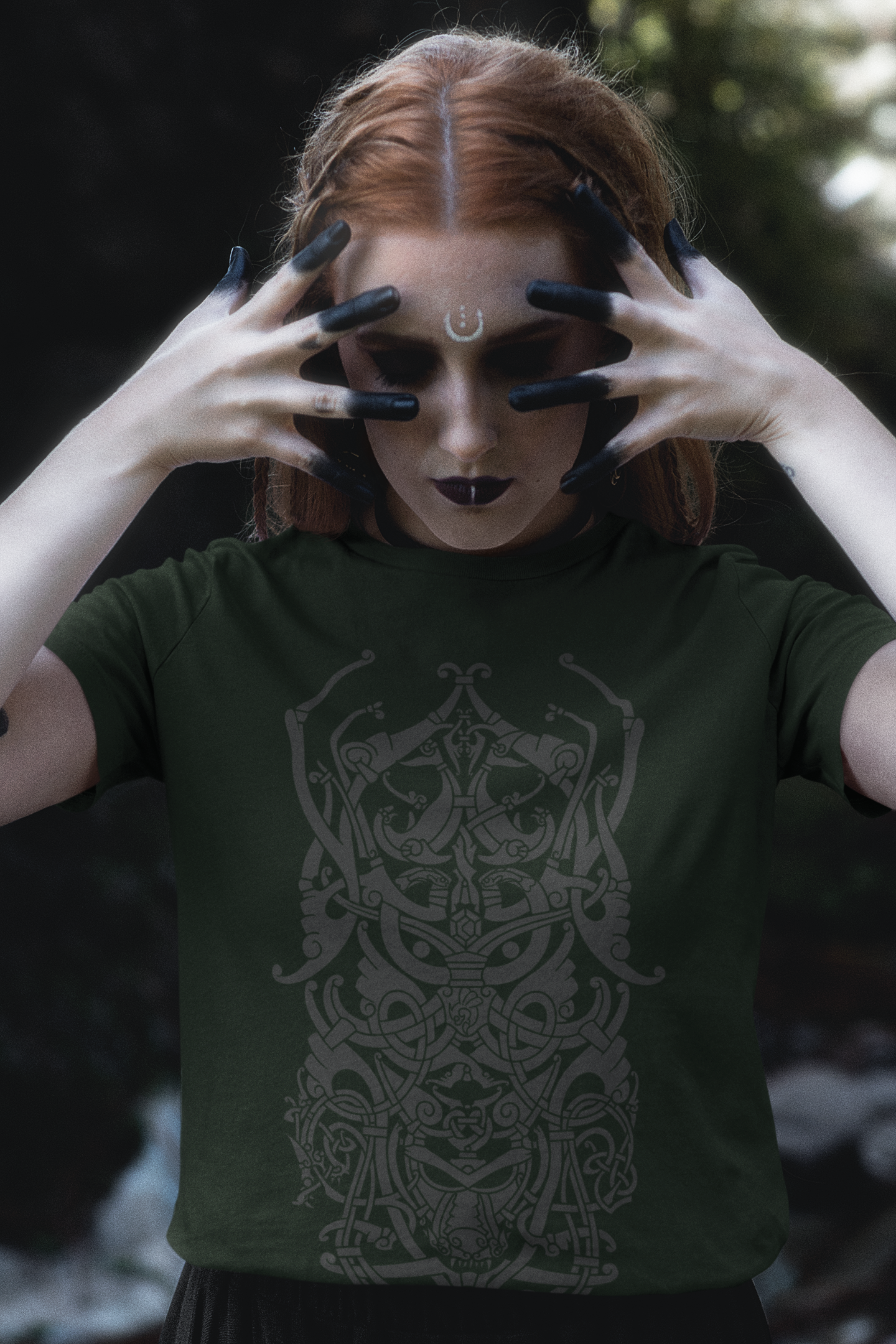 LOKI GREEN & GREY TEE