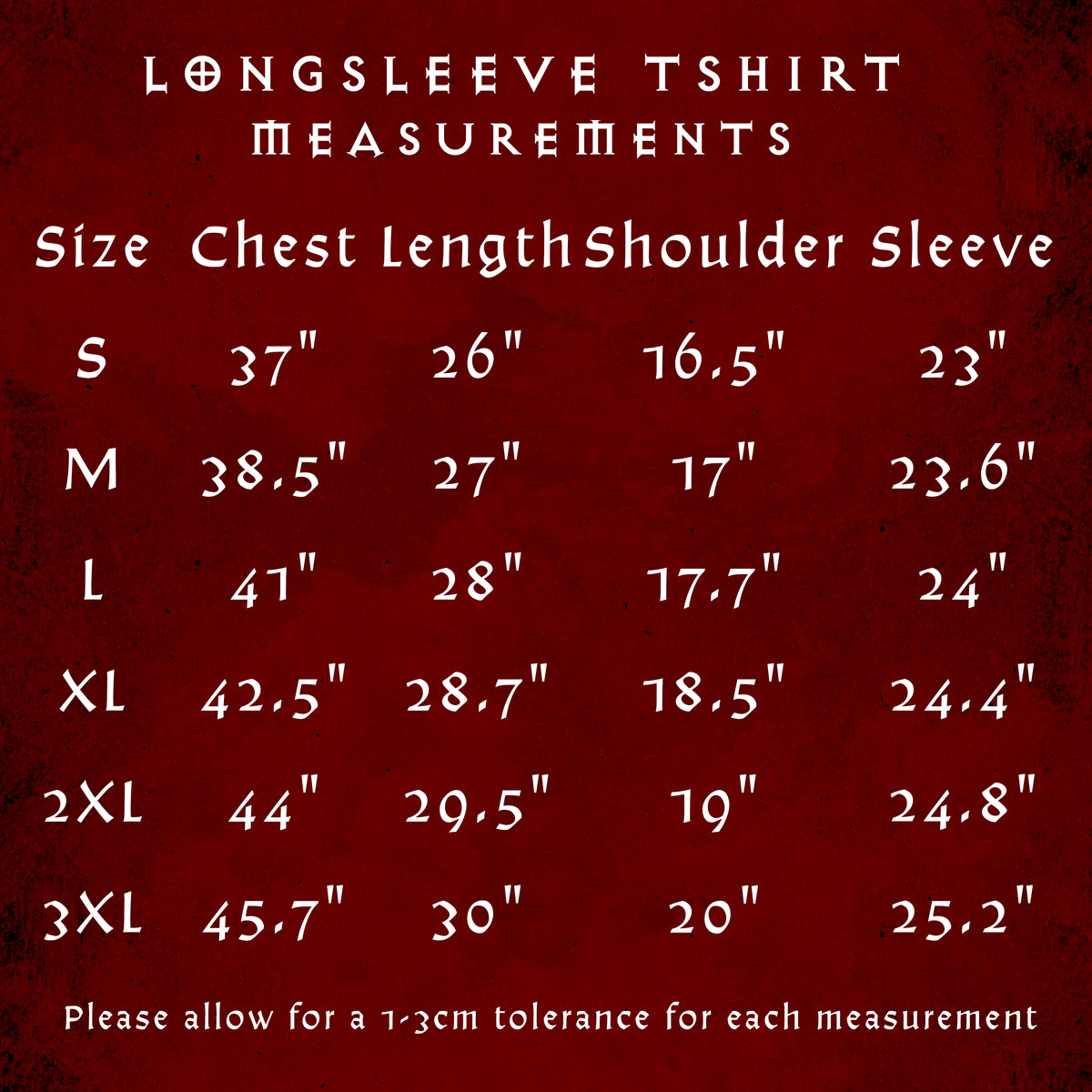 PREORDER OCT - Beowulf Long-Sleeved Tee