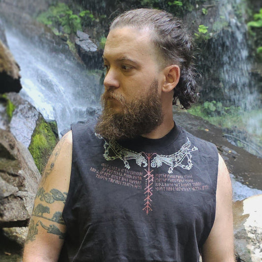 Tyr Faded Black Tank