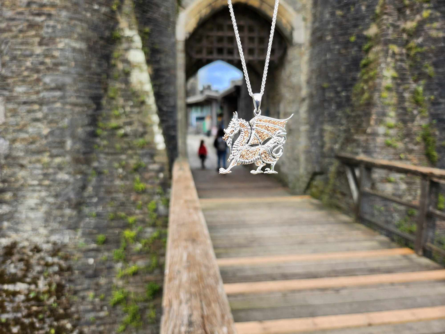 Welsh Jewellery • Dragon Pendant