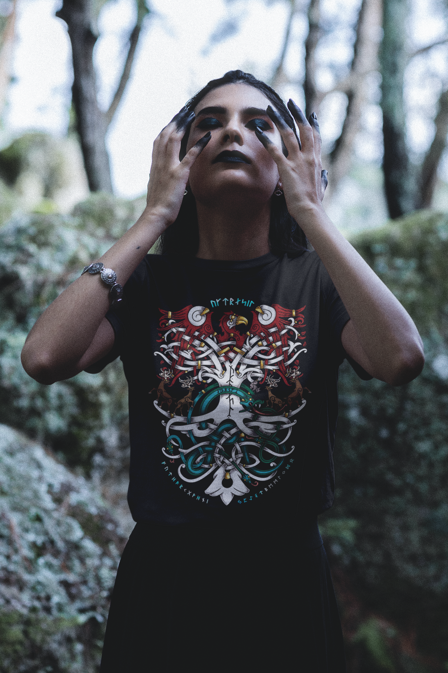 Yggdrasil Tshirt, Yggdrasil Gift, Tree of Life, Viking Tshirt, Norse Mythology, Viking Clothing, Norse Apparel, Rune Tshirt, Bindrune Shirt