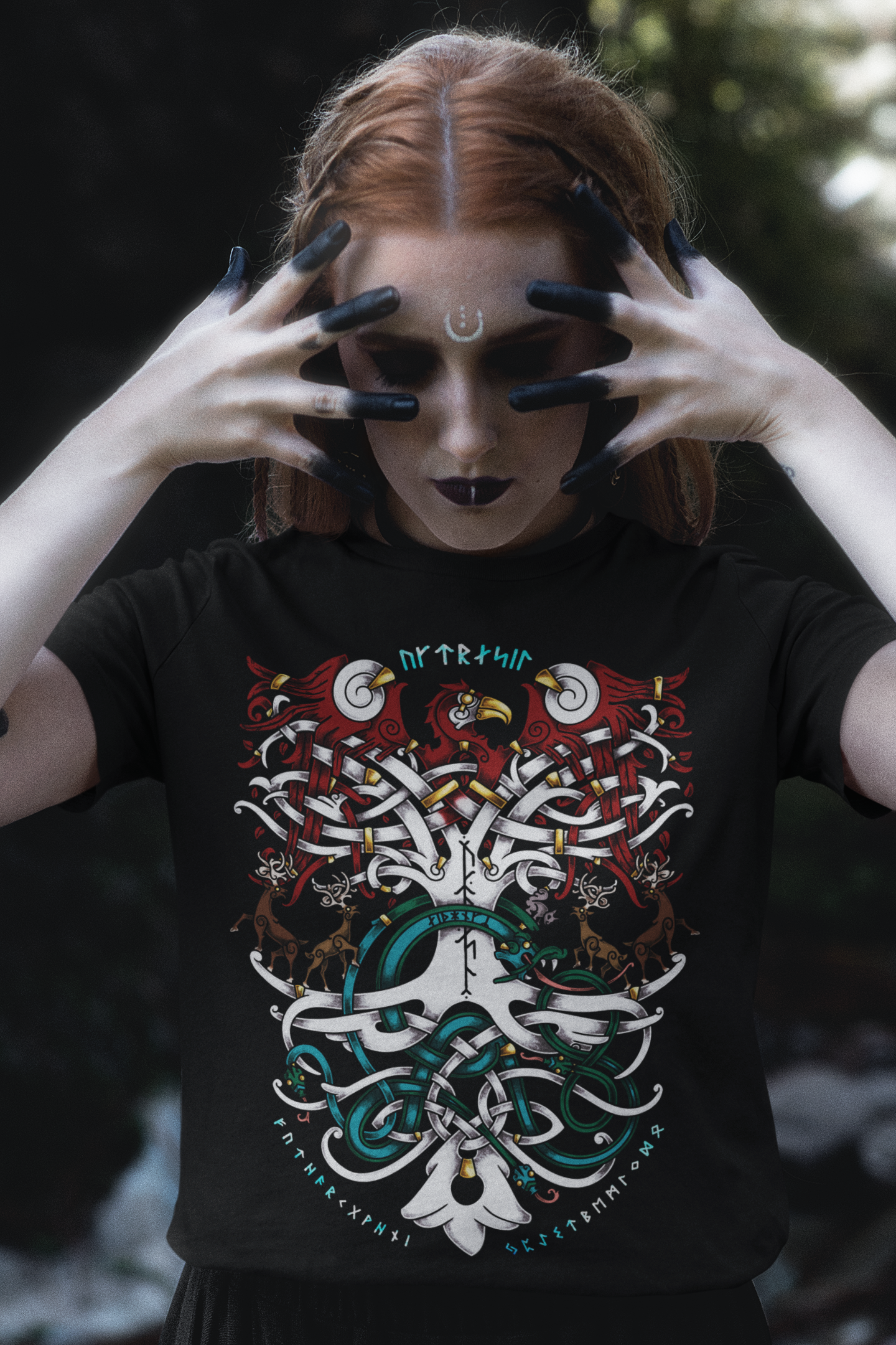 Yggdrasil Tshirt, Yggdrasil Gift, Tree of Life, Viking Tshirt, Norse Mythology, Viking Clothing, Norse Apparel, Rune Tshirt, Bindrune Shirt