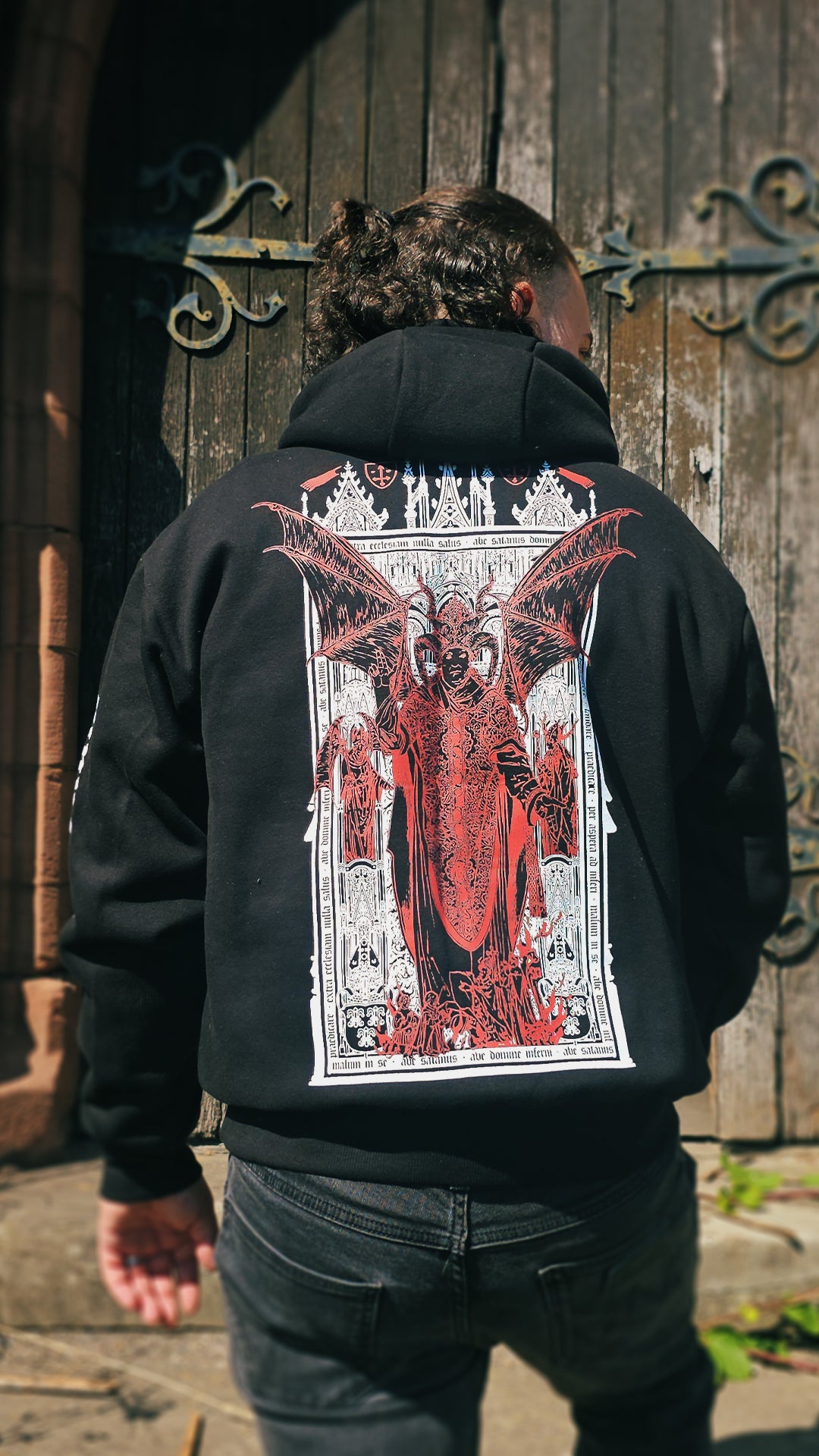 PREORDER OCT - Ave Cardinal - Black Heavyweight Hoodie