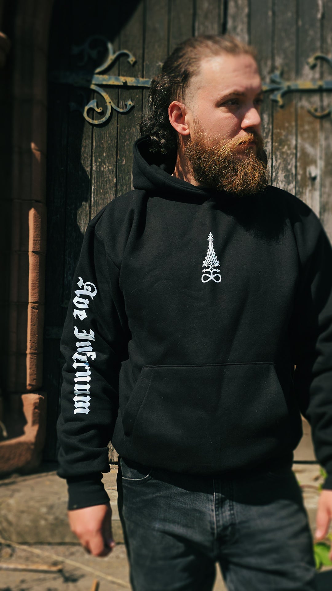 PREORDER OCT - Ave Cardinal - Black Heavyweight Hoodie