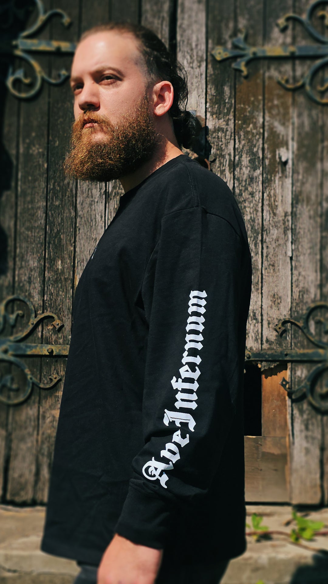 PREORDER OCT - Ave Cardinal - Black Long-Sleeved Tshirt