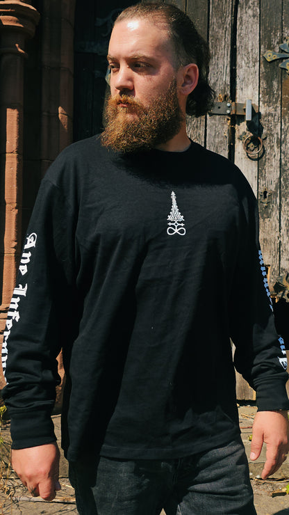 PREORDER OCT - Ave Cardinal - Black Long-Sleeved Tshirt