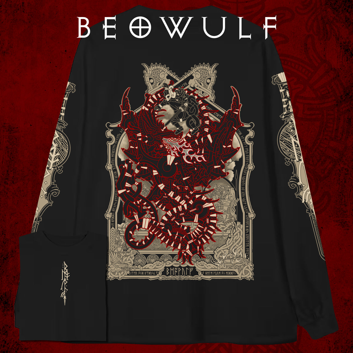 PREORDER OCT - Beowulf Long-Sleeved Tee