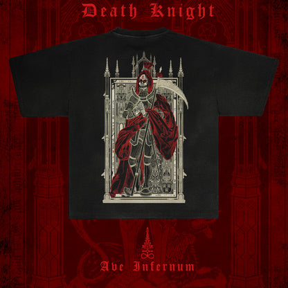 PREORDER OCT - Death Knight - Boxy Black Tshirt