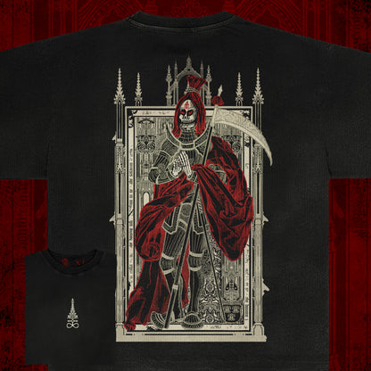 PREORDER OCT - Death Knight - Boxy Black Tshirt