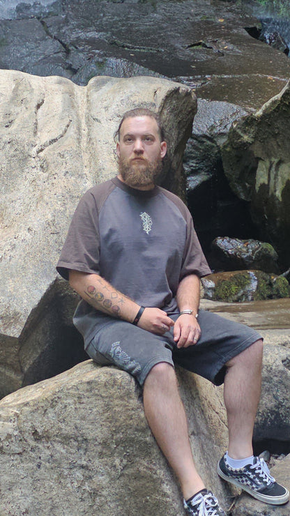 PREORDER OCT - Brokkr and Sindri - Heavyweight Oversized Baseball Tshirt