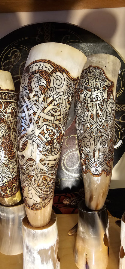 Large Viking - Drinking Horns
