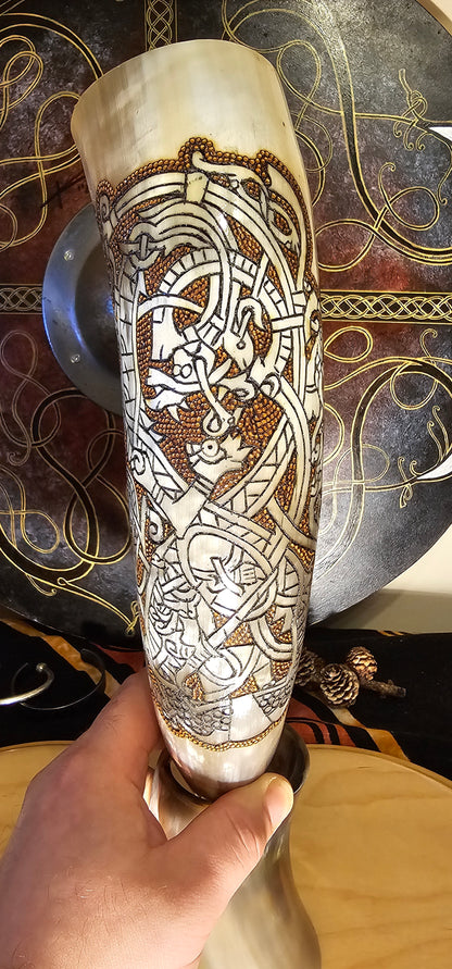 Large Viking - Drinking Horns