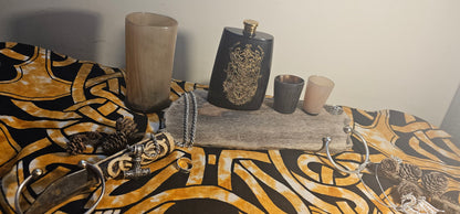 Loki - Horn Hip Flask