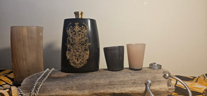 Loki - Horn Hip Flask