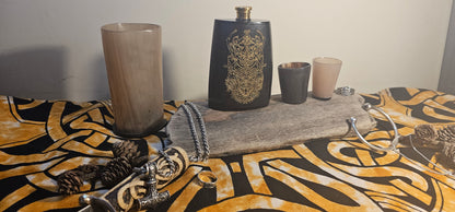 Loki - Horn Hip Flask