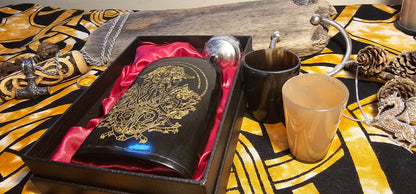 Odin - Horn Hip Flask