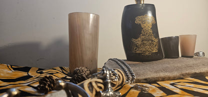 Thor - Horn Hip Flask