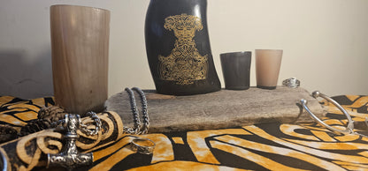 Thor - Horn Hip Flask