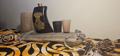 Thor - Horn Hip Flask