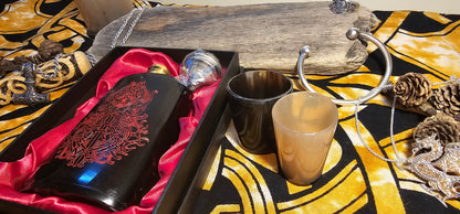 Tyr - Horn Hip Flask