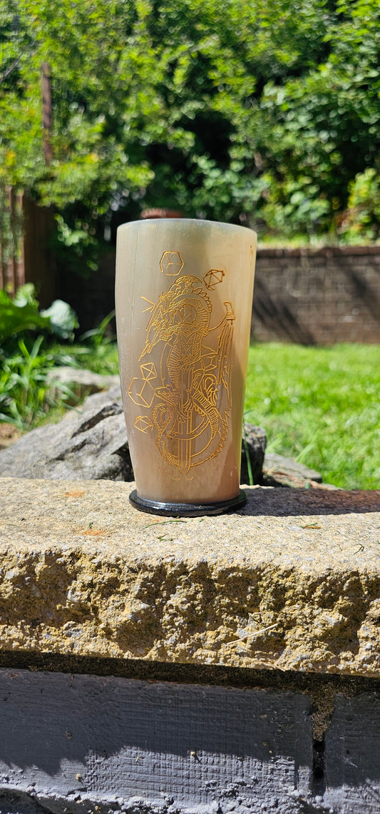D&D Dragon slayer - Horn Mug
