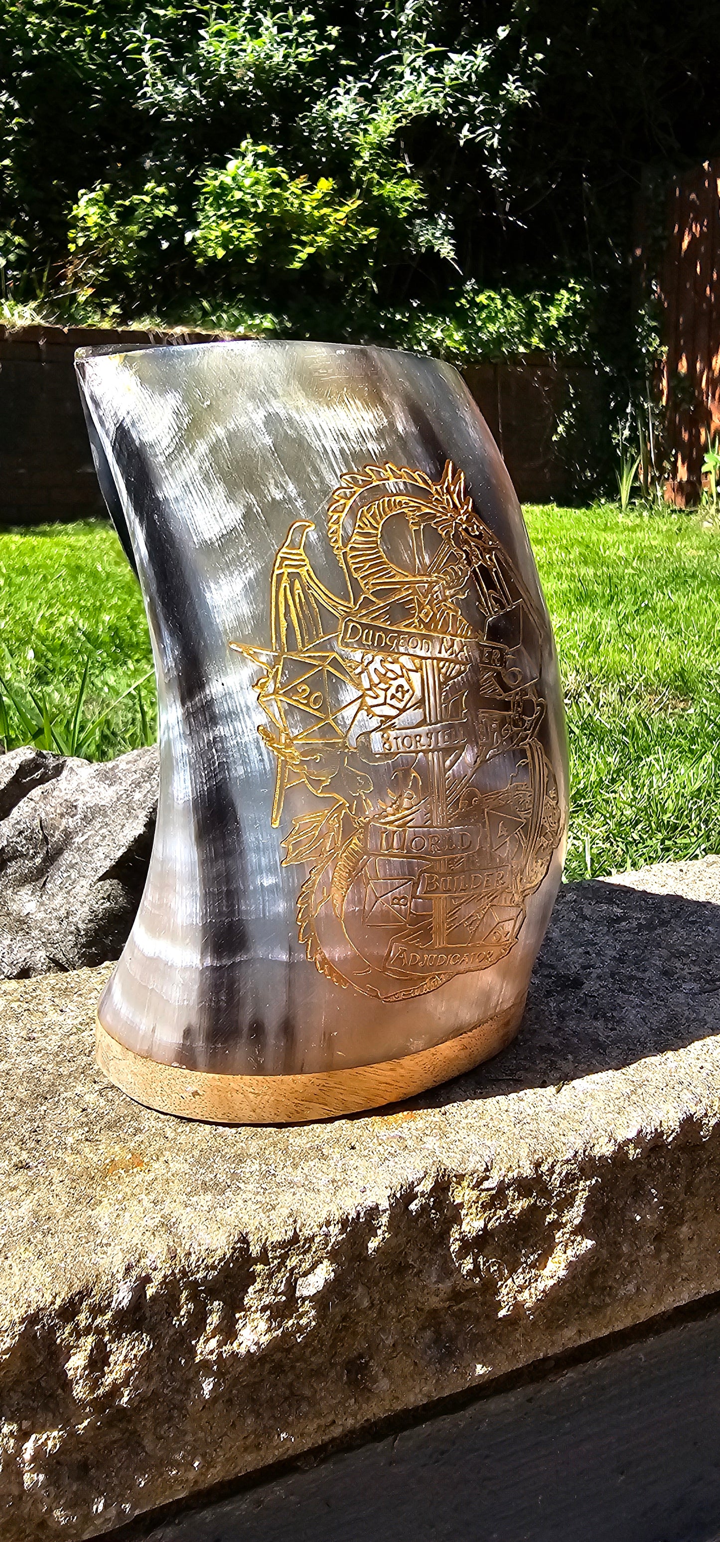 Dungeon Master - Horn Mug