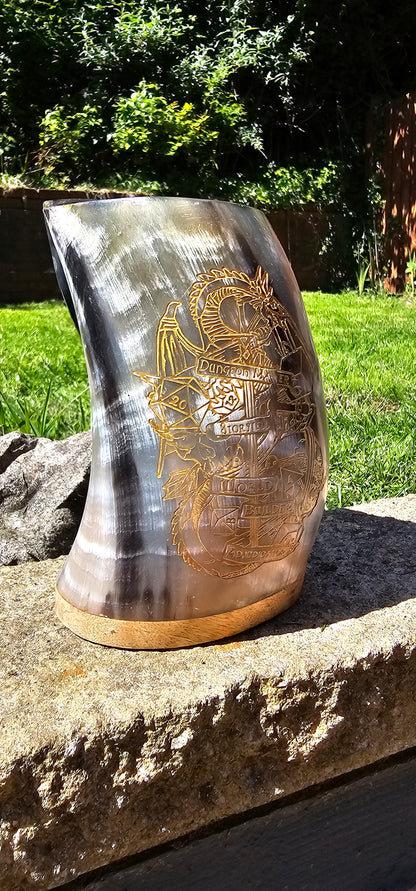 Dungeon Master - Horn Mug
