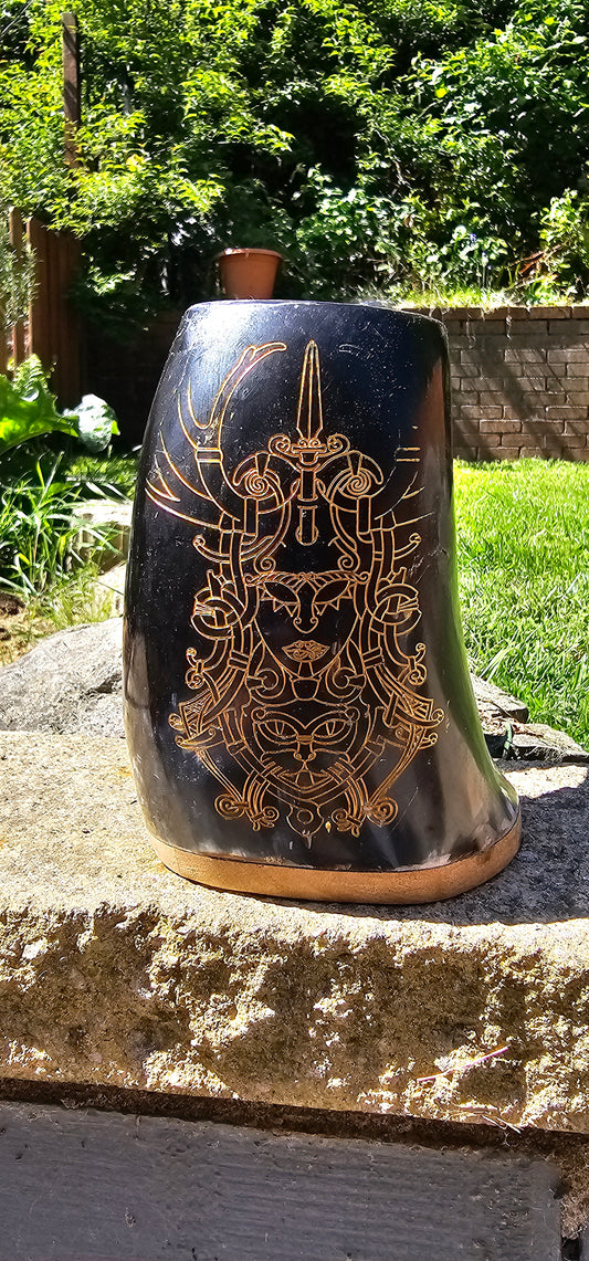 Freyja - Horn Mug