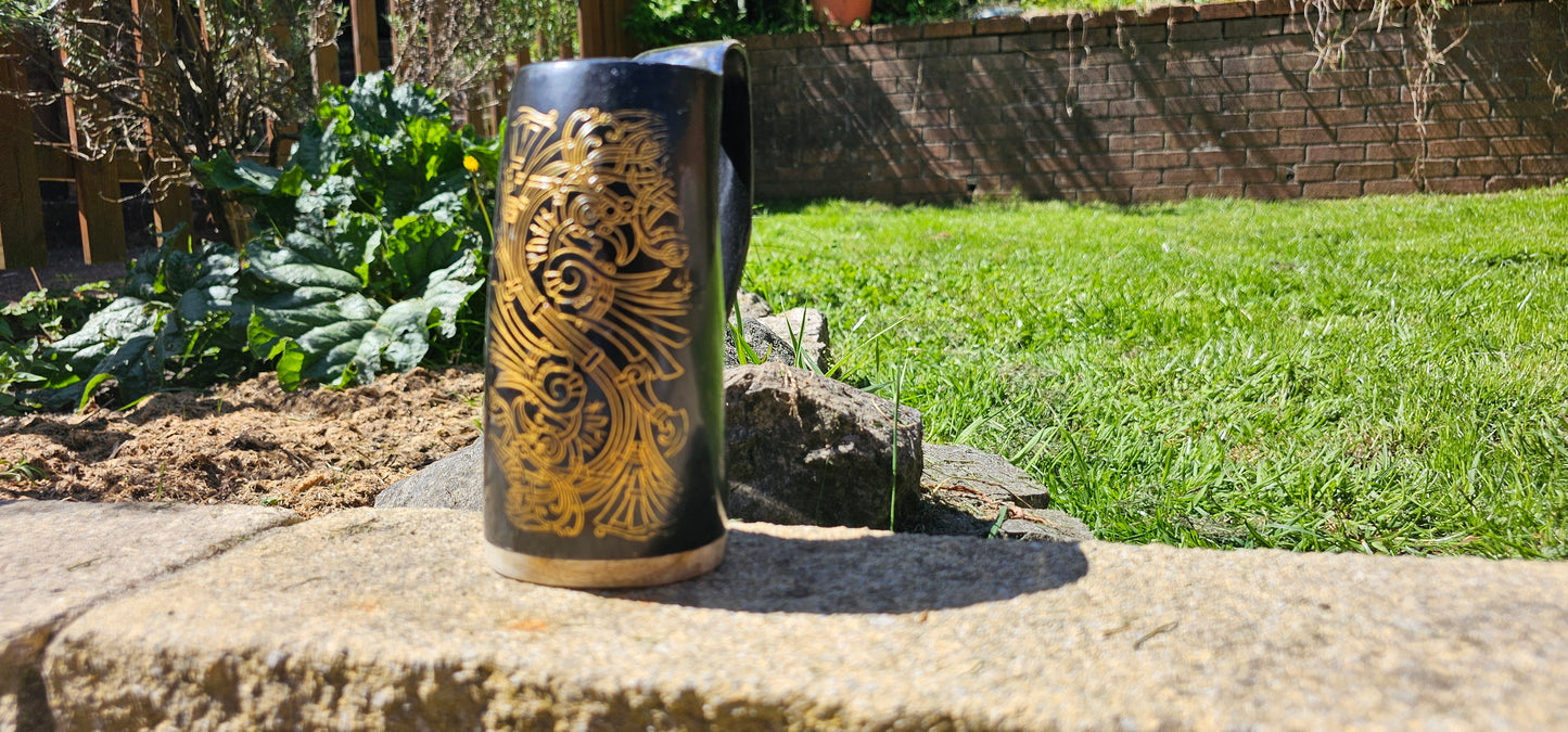 Huginn & Muninn - Horn Mug