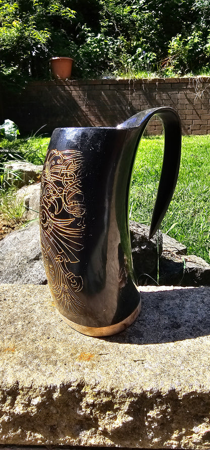 Huginn & Muninn - Horn Mug