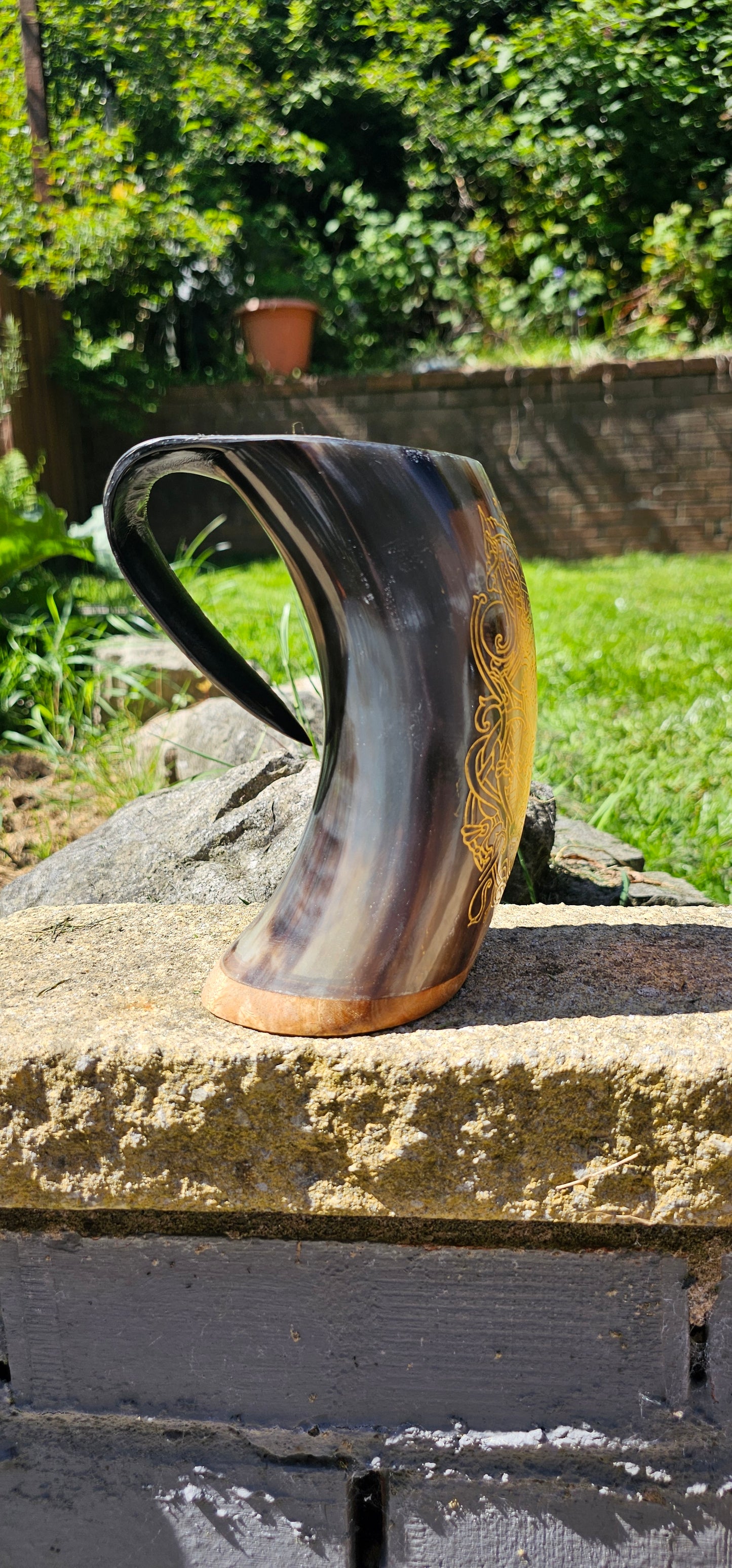 Skoll & Hati - Horn Mug