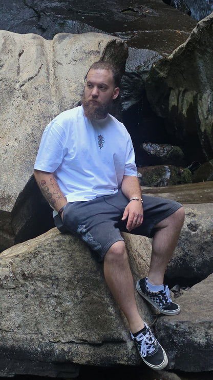 Jormungandr vs Thor - Heavyweight Oversized Tshirt