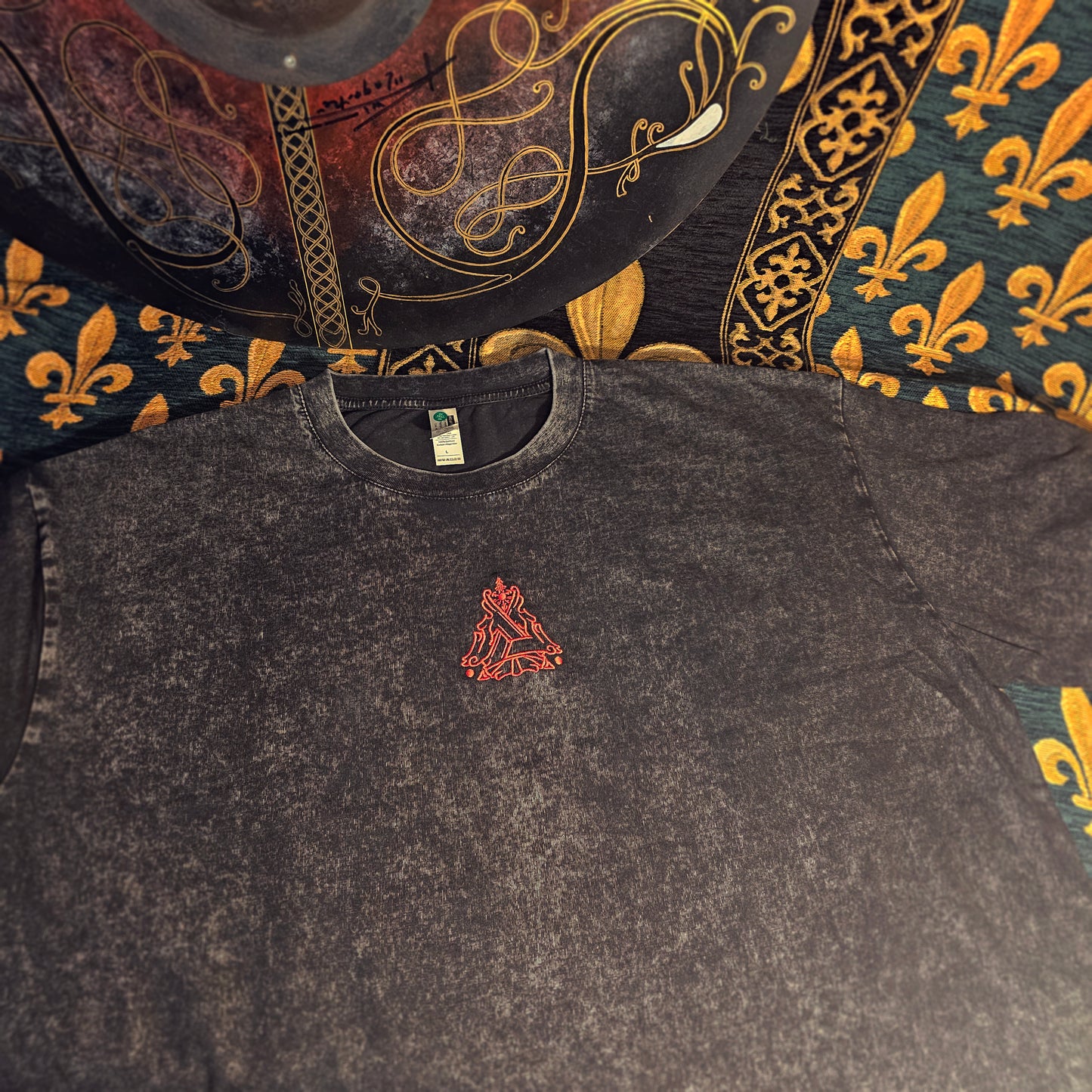 Odin, Allfather - Acid Washed Tshirt