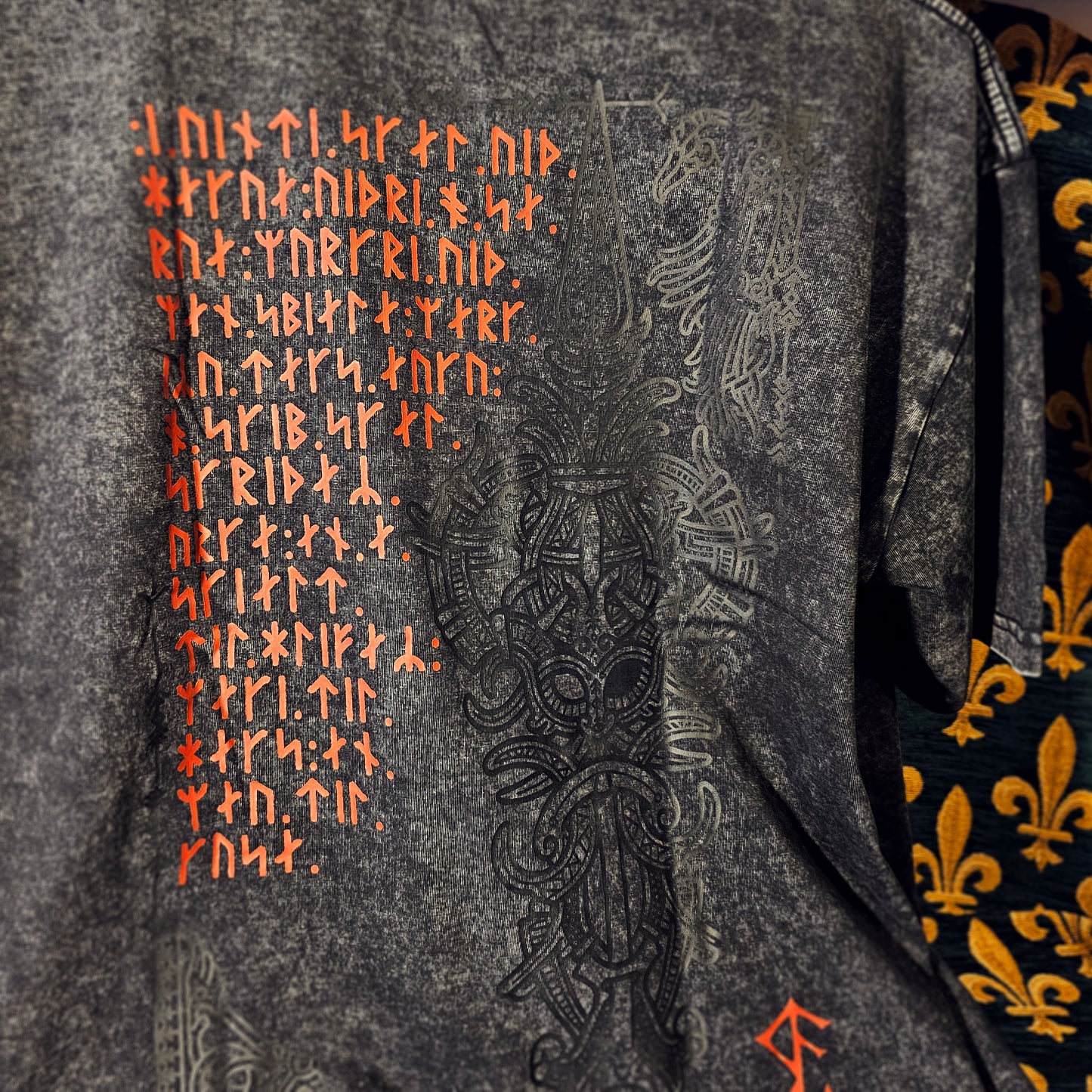 Odin, Allfather - Acid Washed Tshirt