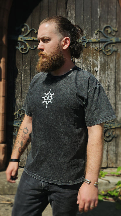 Ave Satanus - Black Vintage Distressed Tshirt