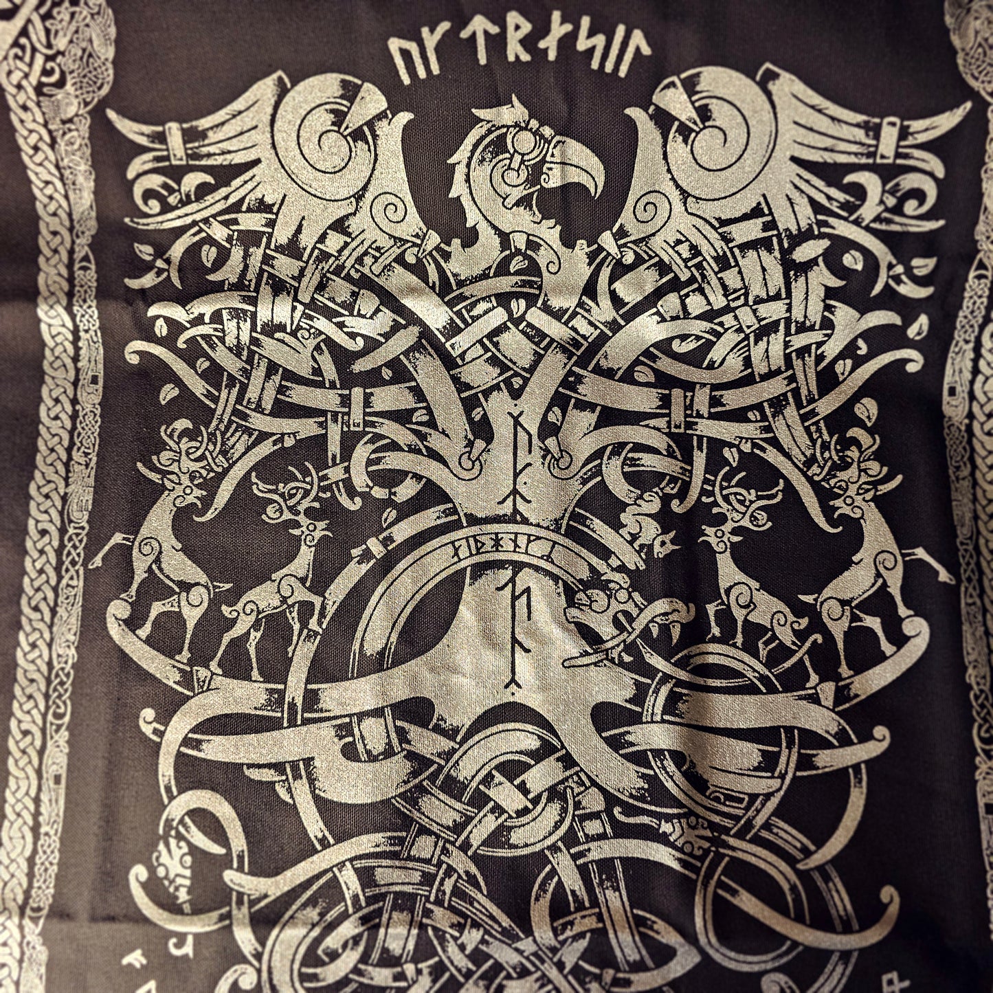 Norse Teatowel - Yggdrasil