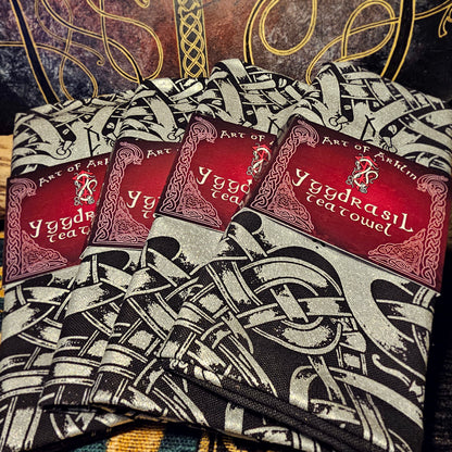 Norse Teatowel - Yggdrasil