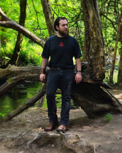 Odin, Allfather - Acid Washed Tshirt