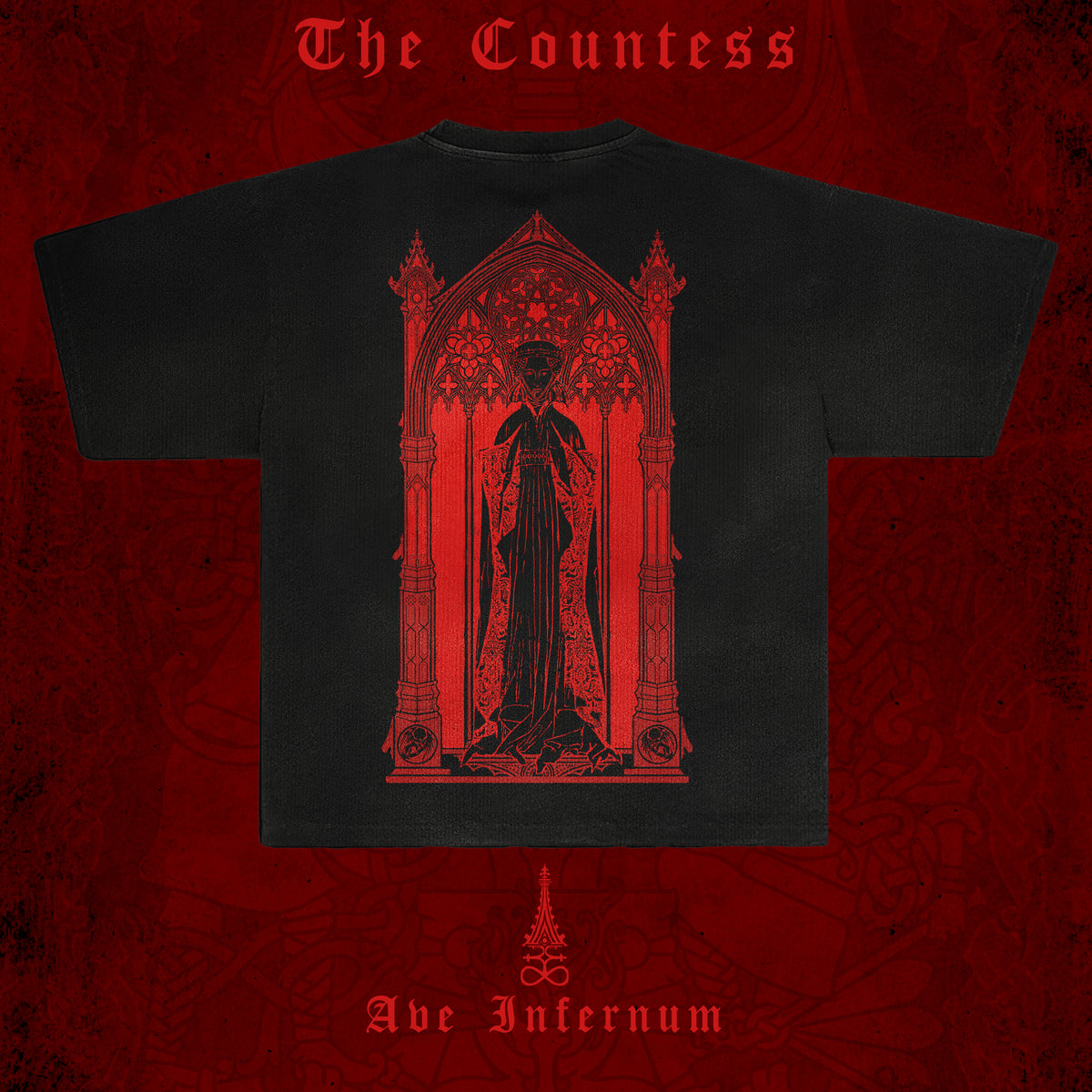 PREORDER OCT - The Countess - Black Tshirt