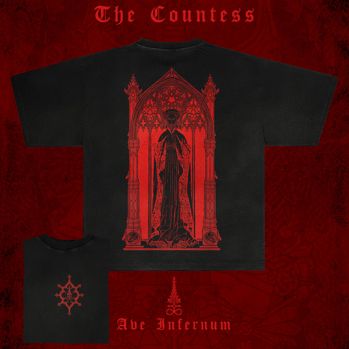 PREORDER OCT - The Countess - Black Tshirt